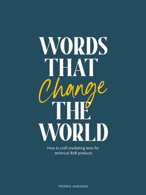 cover image of Words that change the world